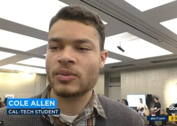 Cole Allen, the 31-year-old suspected gunman accused of opening fire inside the White House Correspondents' Dinner on Saturday night, in a resurfaced clip from 2017