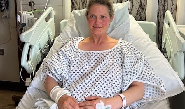 Leeanne Davies-Grassnick, 42, was diagnosed with advanced bowel cancer and the disease spread throughout her liver, making it incurable