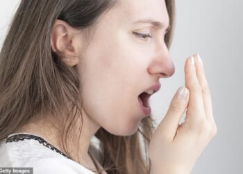 'The classic "cup your hands and sniff" test might give you a rough idea, but it is far from reliable, and not something you want to be caught doing in public,' says DR RAJ ARORA