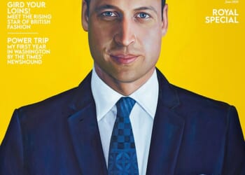 Tatler's annual Commonwealth cover shows Prince William as painted by Oluwole Omofemi