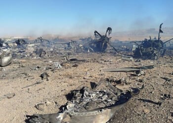 Iran releases pics reportedly of downed search and rescue aircrafthttps://x.com/IRANinKabul/status/2040689680094773682/photo/1