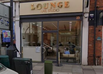The alleged stabbing reportedly took place at the Lounge Nail Studio (pictured) in Wokingham, Berkshire, on Tuesday afternoon