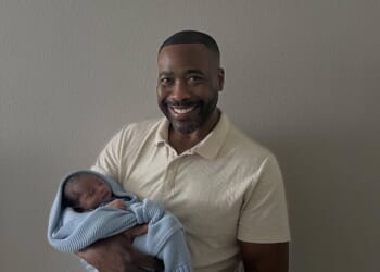 Keith Garvin, 55, shocked viewers after announcing that he was a grandfather on Tuesday