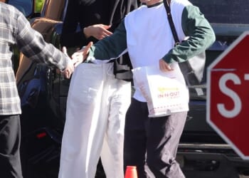 Zendaya and Tom Holland have been hard at work doing reshoots for Spider-Man: Brand New Day, and worked up an appetite for In-N-Out fast food on Friday