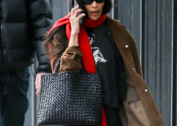 Zoe Kravitz appears to be hoping it's third time lucky amid reports she is engaged to Harry Styles after eight months of dating (pictured on Friday)