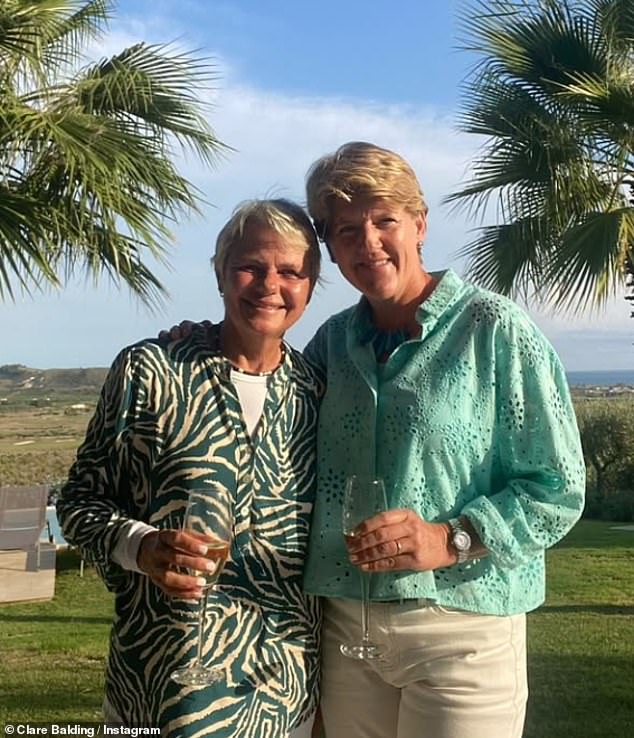 Clare opened up to the Daily Mail about their love story in an exclusive interview and said 'trust, honesty and laughter' has been the foundation of their happy marriage