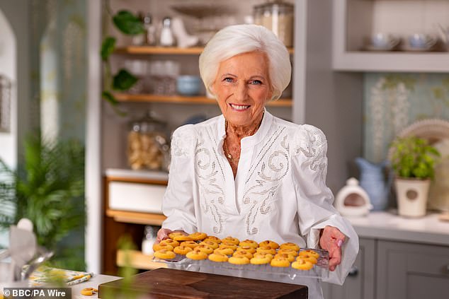 Mary, who is best known for her role on The Great British Bake Off , kicked started her career in the 1970s and has been a firm favourite ever since