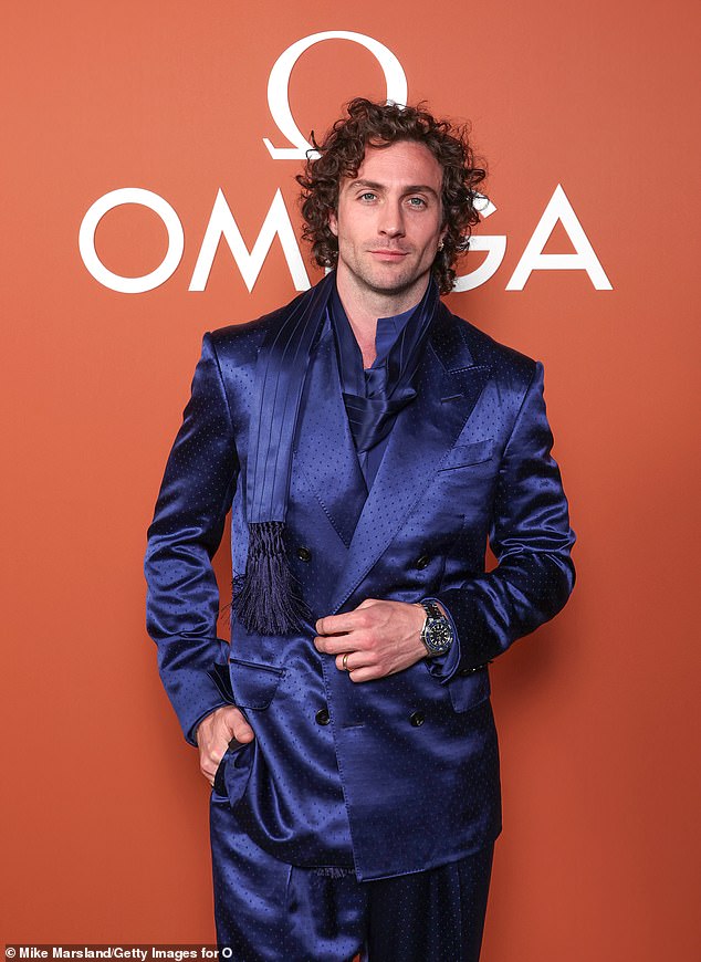 In May last year, Aaron appeared to hint that he could be the next superstar to don the iconic tux after signing a deal with the film's watch provider, Omega