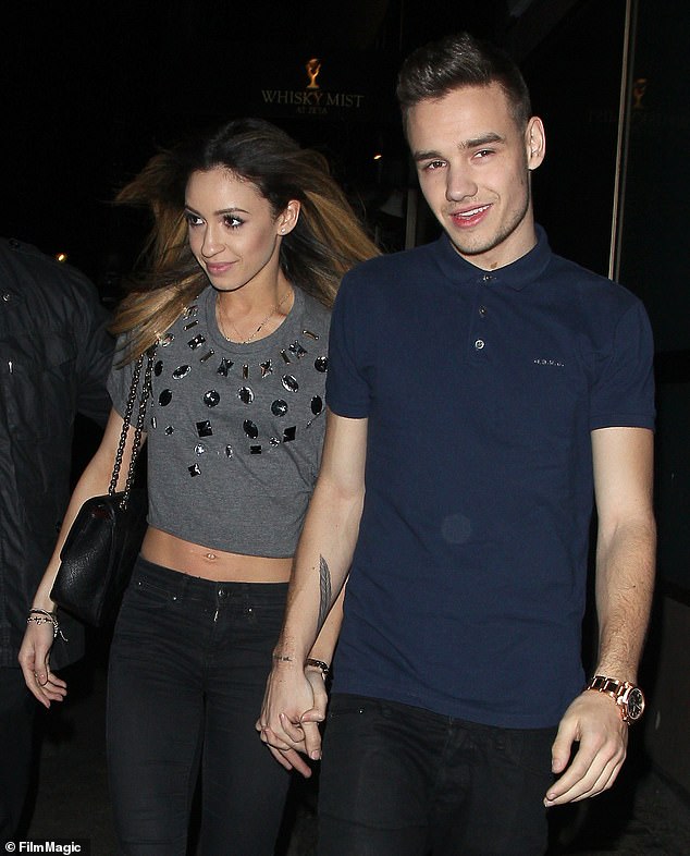 Liam previously dated dancer Danielle Peazer. The pair are pictured together at a night club in April 2013