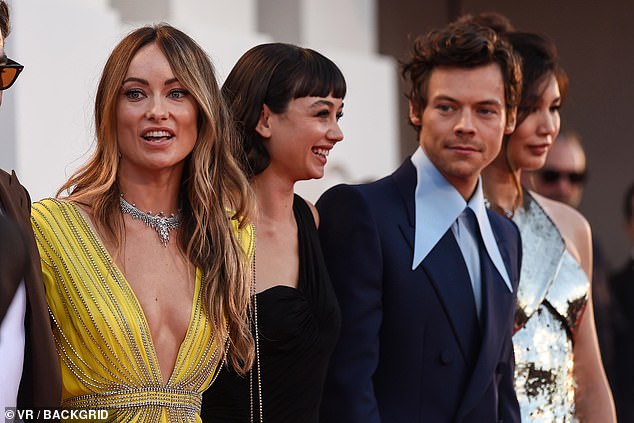 Wilde and Styles received increased speculation about their relationship amid rumors of behind the scenes drama of Don't Worry Darling (pictured in September 2022)