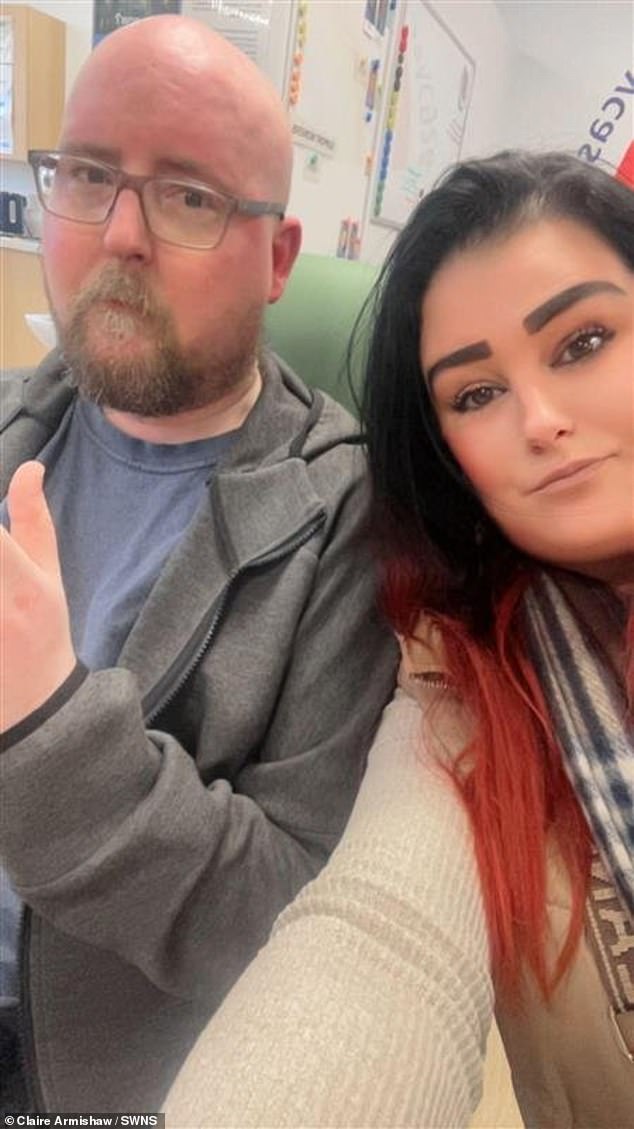 Michael - pictured with his sister Claire - was diagnosed with pancreatic cancer at just 43 years old