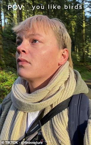 Social media sites like TikTok are now awash with young people sharing their birdwatching tips