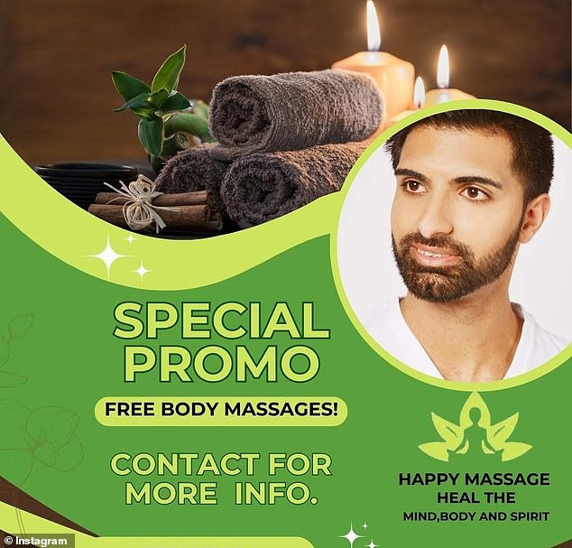 Suwali, who conducted sessions at his home in Norwich and advertised his services on social media under the name ¿Happy Massage¿, admitted 3 counts of sexual assault