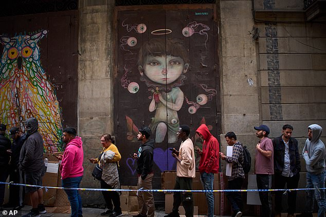 In Spain, some 2.3million of the 9.4million foreign-born residents in the country arrived in the two years before 2025