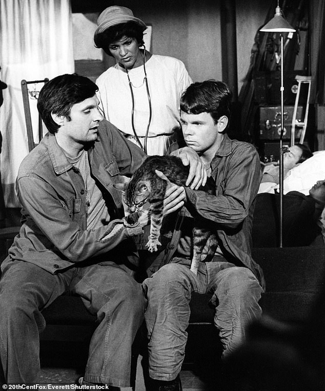 Her family expressed that the star's 'journey was anything but ordinary' and 'had a brief moment on screen, appearing as a nurse in the beloved television series M*A*S*H; seen above middle on M*A*S*H in 1974