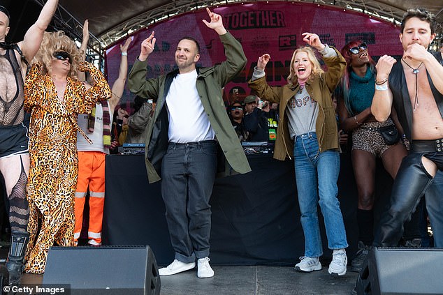 Polanski dancing with Green MP Hannah Spencer. Greens campaigner Joel Instone, who helped Spencer secure a seat in Parliament when she won a by–election earlier this year, has called to 'globalise the intifada' and for 'death to the IDF' in videos posted online