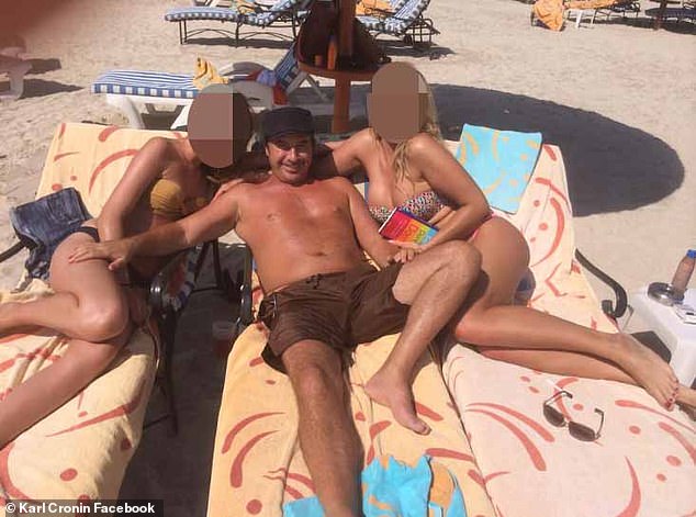 Cronin settled in Dubai, where he had a lavish lifestyle and earned the nickname 'Slimy' among locals – for his predilection for 'very young' women