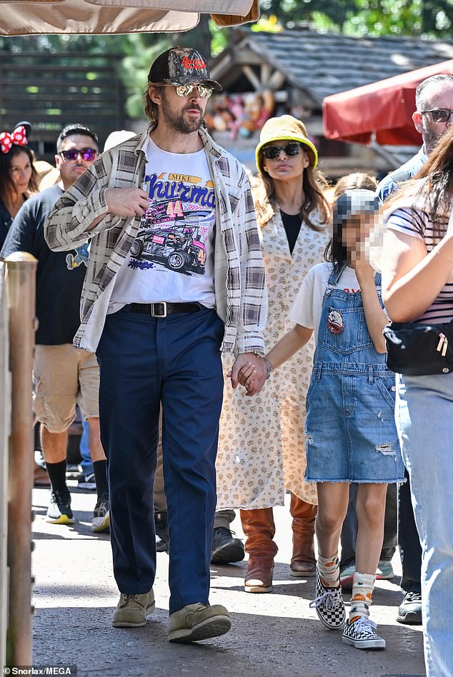 The longtime couple showcased their eclectic, colorful outfits for their amusement park outing, which happens to be the place where they had one of their first dates