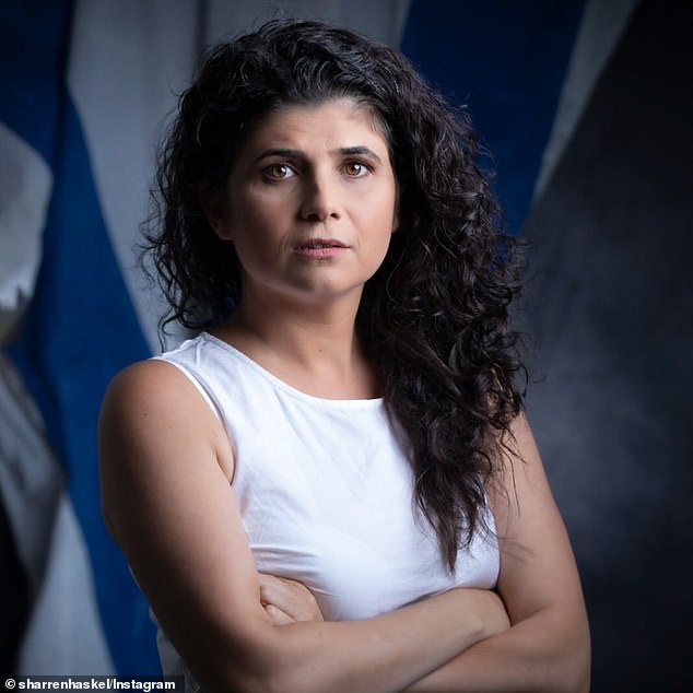 Mr Polanski was accused by Sharren Haskel, Israel's deputy foreign minister, (pictured) of fuelling anti-Semitism in Britain