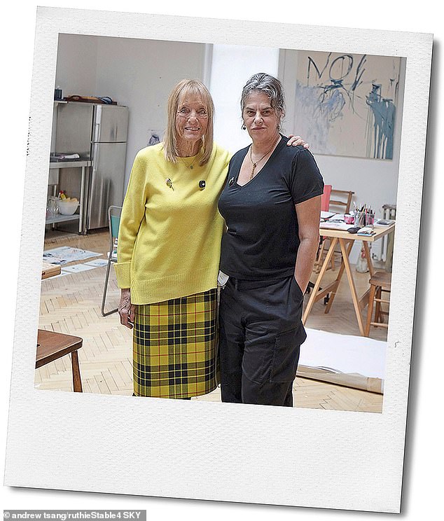 Tracey was a guest on Ruthie’s podcast last month