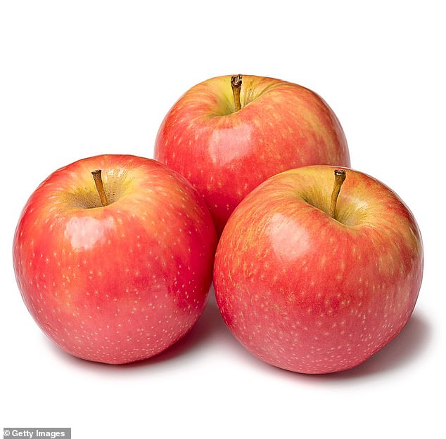 Apples are Tracey's comfort food