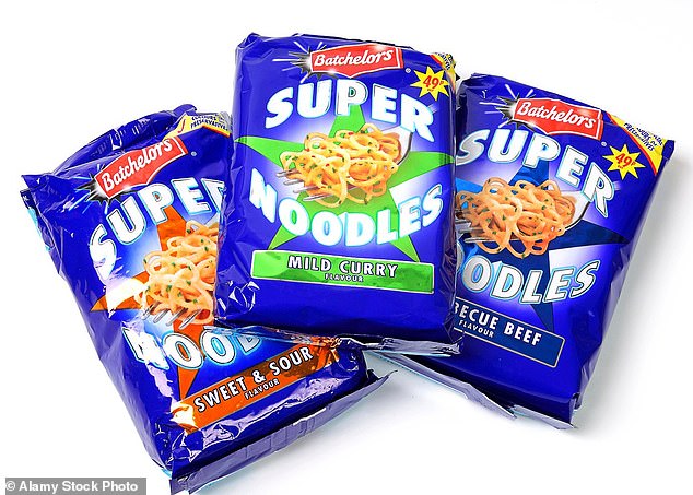 Super Noodles were her staple back in the day