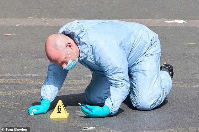 Police were called just after 1am on Saturday to reports of gunshots fired from a car.