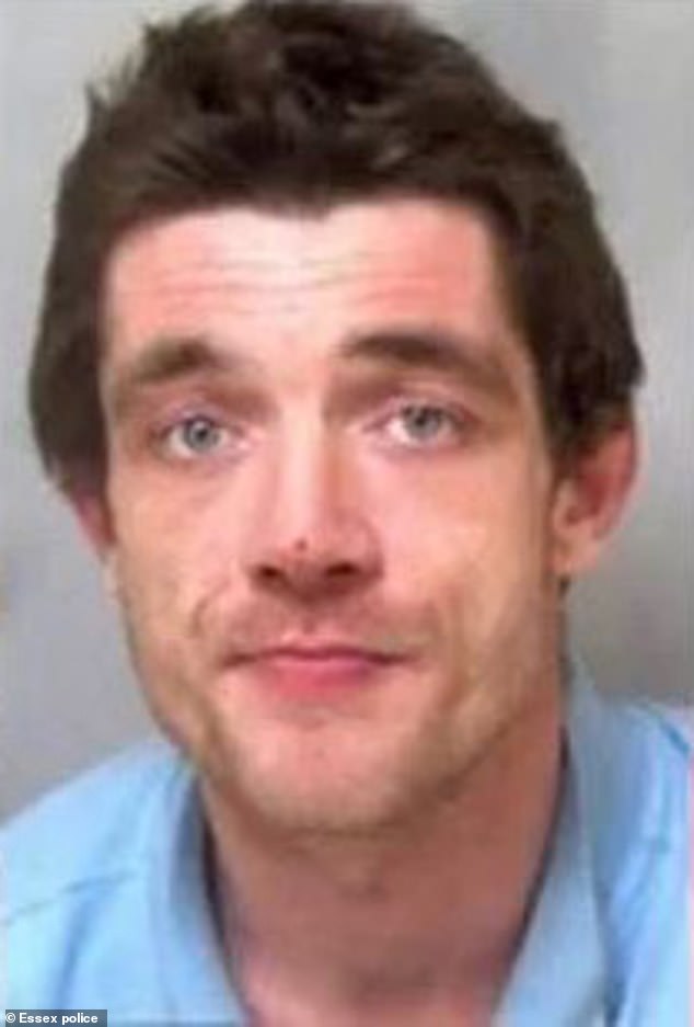 David said that when Steven (pictured, in a mugshot) first got the compensation money, he spent more than £150,000 on cars including an Audi RS3, a Volkswagen Tiguan and a Volvo XC60