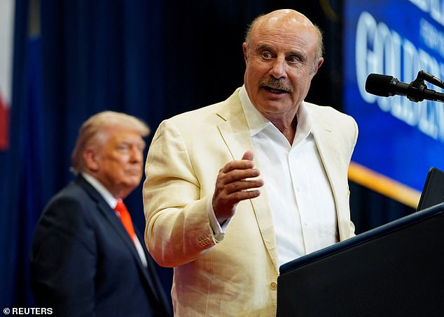 Dr. Phil McGraw speaks at the Raymond F. Kravis Center for the Performing Arts