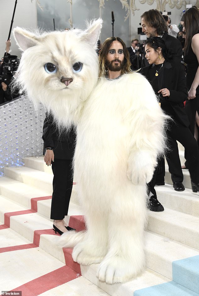 With a theme that asks attendees to go bigger and bolder than ever, Antonella predicts some guests will lean too hard into high art references (Pictured: Jared Leto)