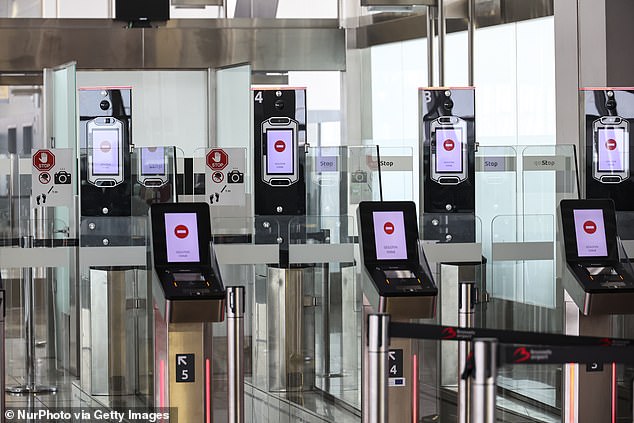 The rollout of the EU border checks system has been called 'shambolic' as it was hit by faulty biometric technology and staff shortages