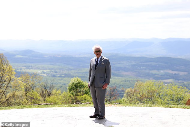 King Charles visits Shenandoah National Park Dickey Ridge, Virginia, on the final day of his state visit to the US