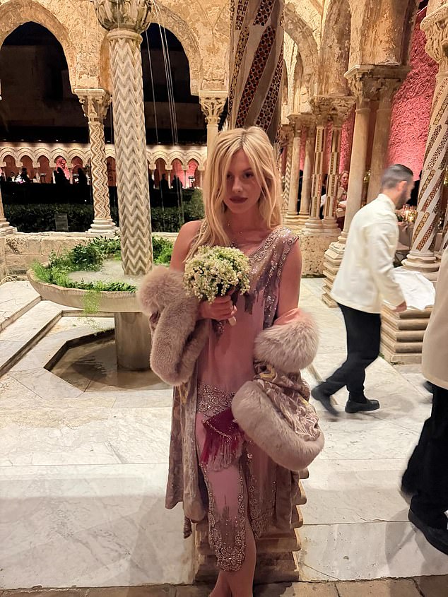 Lady Lola Bute (pictured) had cause for hope last week after she caught the bouquet at the wedding of Charlie Forte