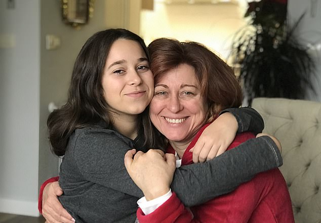 Even when her daughter Julia (pictured in an old family vlog) faced threats from a male stalker, single mum Belen never considered shutting down her YouTube channel