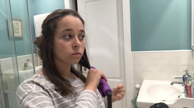 Their public recognition had reached such a scale that Julia (pictured in an old vlog) recalls strangers kept ringing the doorbell of their villa on holiday, as they wanted to meet the family