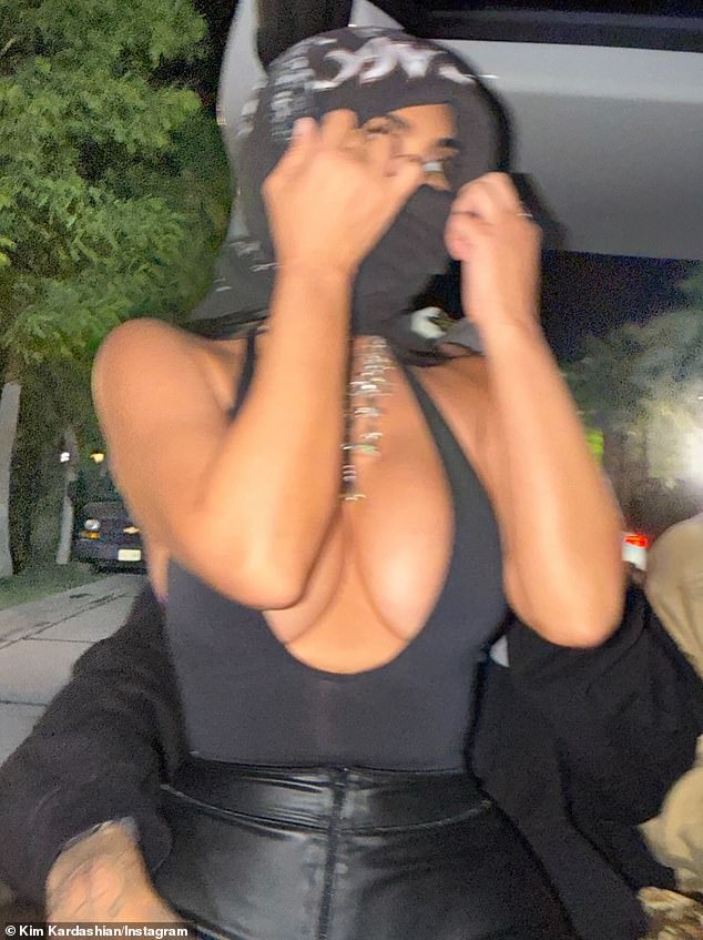 Shortly before, the pair were also seen attending the Coachella Music Festival and the reality star later shared a busty snap as she sat on her beau's lap during the event