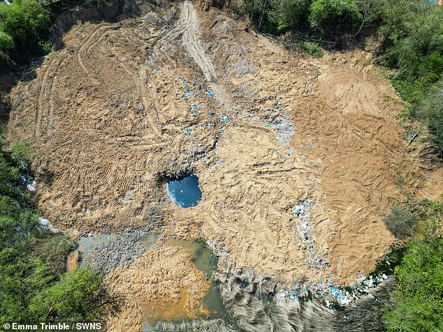 The beauty spot is a Site of Special Scientific Interest (SSSI), meaning it is legally protected for conservation purposes