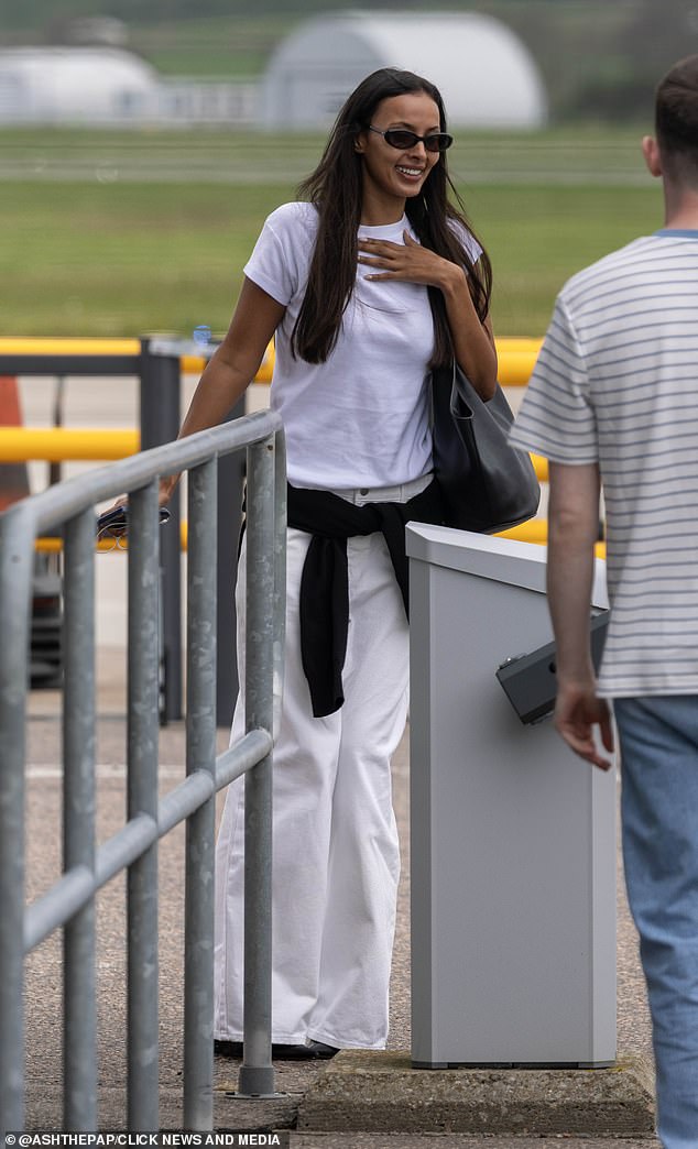 The Love Island star has swapped the balmy temperatures of Spain and South Africa for Scotland, reportedly taking a huge pay cut to appear on series two of the BBC show