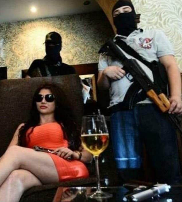 La Catrina's path into the cartel reportedly began with her relationship with a narco known as M2, a senior CJNG figure