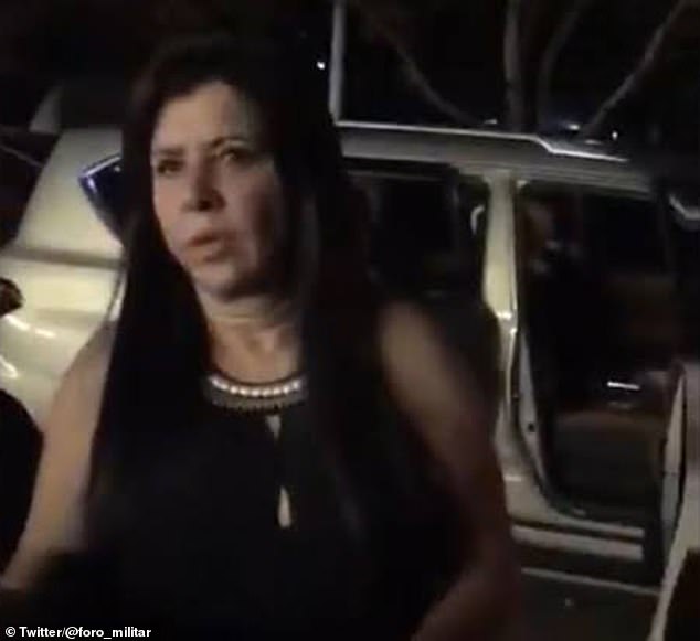 Army troops detained Rosalinda Gonzalez Valencia (pictured) of the Jalisco Nueva Generacion Cartel