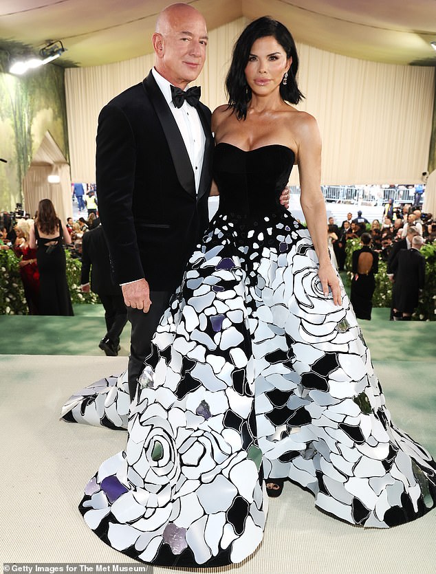 The 2026 Met Gala - set to take place on Monday night - has been shrouded in controversy this year, due to Sanchez and Bezos' involvement as honorary co-chairs (pictured in 2024)