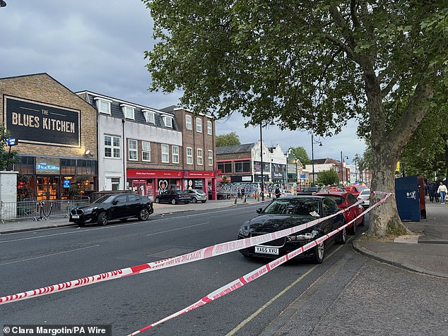 Officers were called at 1.14am on Saturday to reports of gunshots and at 2.17am to reports of a stabbing, with both incidents taking place in Brixton