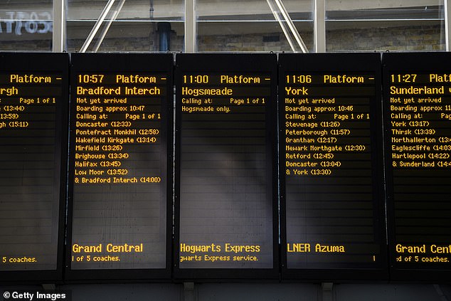 Traditionally, hundreds of fans used to gather in fancy dress at King's Cross to recreate the scene of students pushing through the wall to the hidden Platform 9 and 3/4, where the Hogwarts Express waits