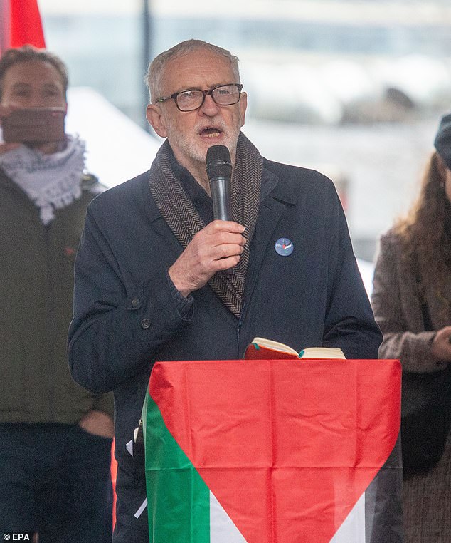 Polanski is 'Jeremy Corbyn in a slightly sharper suit', writes Dan Hodges. Corbyn at a pro-Palestine demonstration last year