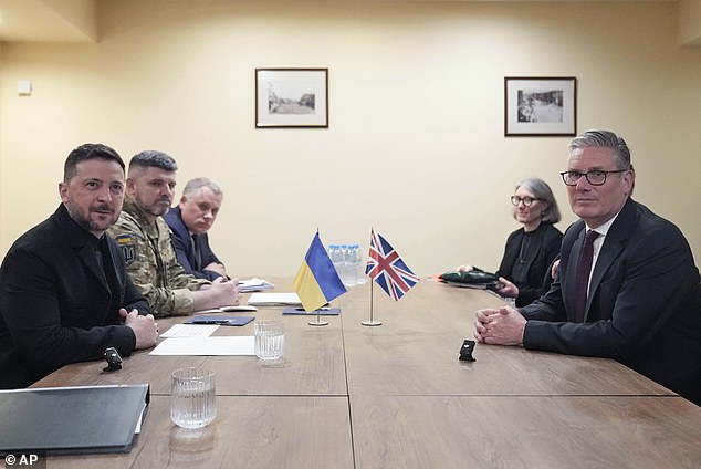 Sir Keir is underlining the UK's support for Ukraine at the gathering in Armenia