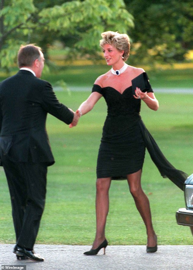 The Christina Stambolian-designed dress is owned by a private Scottish collector, Graeme Mackenzie, who purchased the gown a 1997 auction for over $74k, and is kept in a bank vault to preserve, rather than being on permanent public display