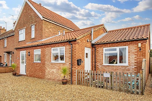 This four-bedroom, semi-detached house on Church Walk is available from £450,000