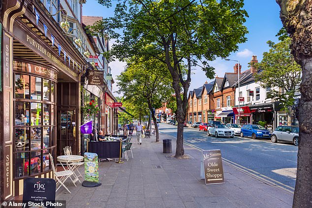 Alderley Edge has a high-end high street and offers access to gorgeous countryside