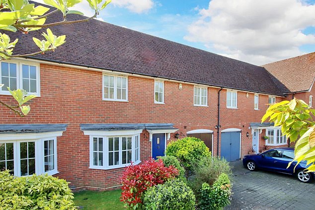 Durlings Orchard, a modern and spacious three-bedroom, mid-terrace house on Borough Green Road, is on sale for £525,000