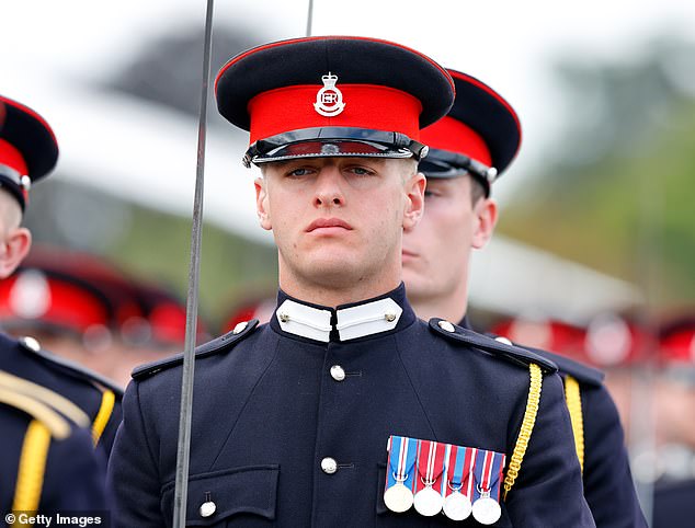 Born in Edinburgh in 1996, Alexander is the grandson of Queen Elizabeth's cousin - Princess Alexandra, and the son of James Ogilvy and wife Julia
